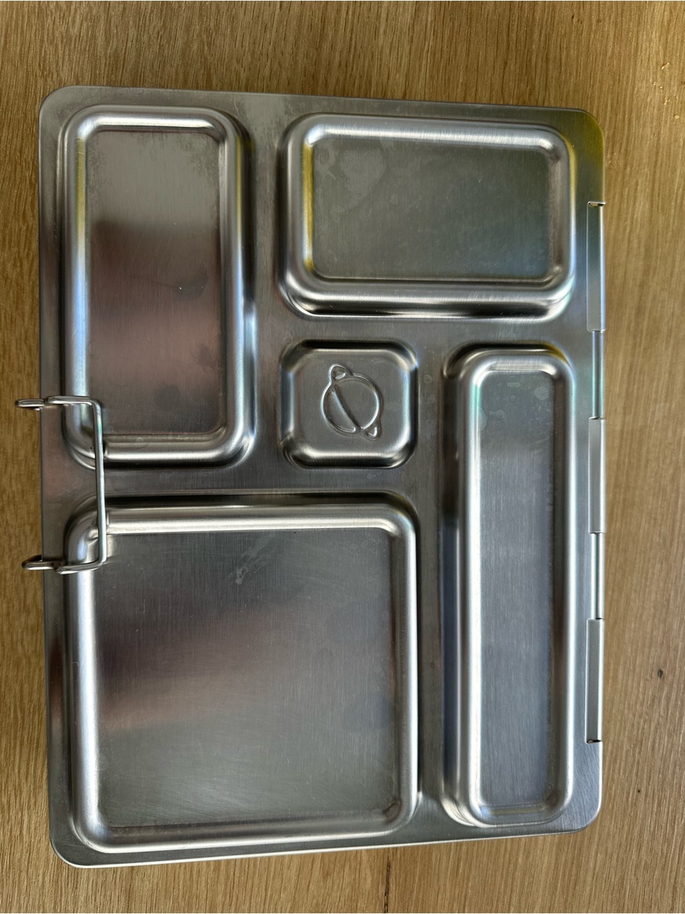 Planetbox Stainless Steel Multi-Compartment Food Tray - Silver